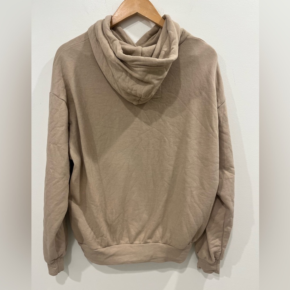 VINTAGE LOGO RELAXED PULLOVER HOODIE - FADED TAN - Picture 5 of 6